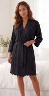 Angel Short Cotton Robe