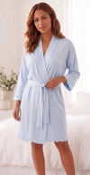 Angel Short Cotton Robe