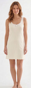 Angel Sexy Cotton Chemise - Elegant & Comfy Low Back Chemise