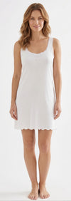 Angel Sexy Cotton Chemise - Elegant & Comfy Low Back Chemise