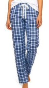 Comfort Zone Plaid Pajama Bottom (Unisex)