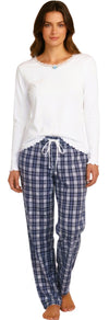 Comfort Zone Plaid Pajama Bottom (Unisex)