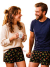 Christmas Holly Lounge Boxer Shorts