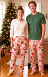 Gingerbread Cat PJ Bottoms (Unisex)