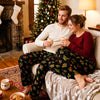 Christmas Holly Lounge PJ Bottoms