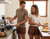 Coffee Beans Boxer Shorts (Unisex)