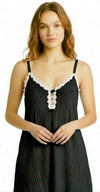 Crinkle Elegant Cotton Chemise