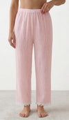 Pantalón de pijama arrugado