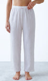 Pantalón de pijama arrugado
