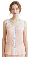 Unusual Babe Undercover Cotton Crinkle Tank Top