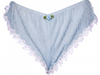 Unusual Babe Undercover Crinkle Cotton Tap Pant