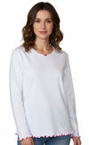 Unusual Babe Undercover Cotton Long Sleeve Sleep Tee