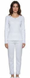 Unusual Babe Undercover Cotton Long Sleeve Sleep Tee