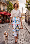 Weekend In Paris - Who's That Girl Capri PJ Bottom