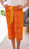 Playful Plaids Capri Pajama Bottom