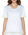 UBU Short Sleeve Tee - White Cotton