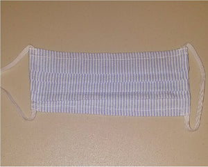 Cool Seersucker Face Masks