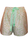 Colorful Giraffe Boxer Shorts - Mint