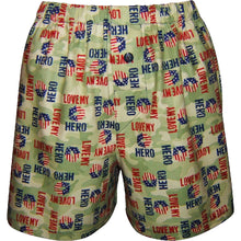 Load image into Gallery viewer, Love My Heroes Boxers