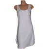 White cotton chemise with lace trim from Unusual Babe Undercover