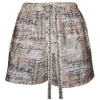 Unusual Babe Undercover orchestra music print women's boxers with an elastic waistband 