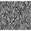 Women zebra pajama set featuring a stylish black and white zebra pattern for comfortable sleepwear